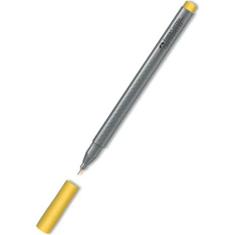 Μαρκαδόρος γραφής FABER CASTELL Grip Finepen 0.4mm Σκούρο Κίτρινο (Βαθύ κίτρινο)